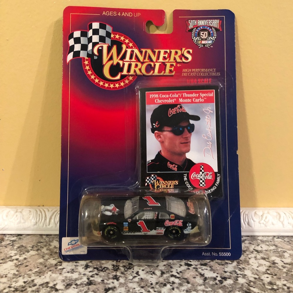 Winner's Circle racecar Dale Earnhardt Jr die cast collectible 1998 Coca-Cola #1